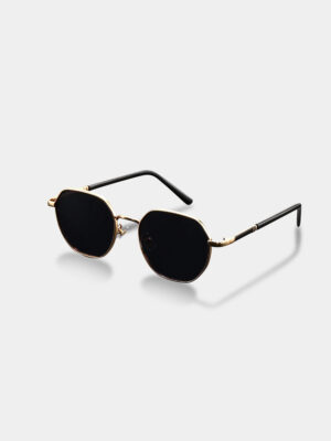 Men’s Retro Round Metal Sunglasses (1)