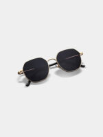 Men’s Retro Round Metal Sunglasses